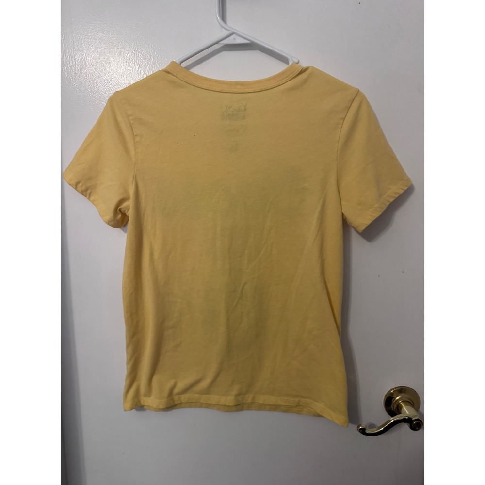 Coors Banquet Beer Graphic T-Shirt Yellow Hybrid Apparel XS Mens Womens Unisex - Picture 2 of 3